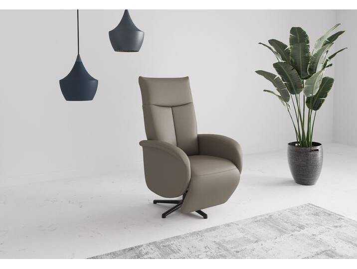 TV-Sessel SIT & MORE Juma, inkl. Drehfunktion & Kopfteilverstellung , grau (delphine), B:75cm H:110cm T:82cm, Sessel, Höhe Armlehne 62 cm, wahlweise mit Aufstehhilfe, 2 Motoren und Akku von sit&more