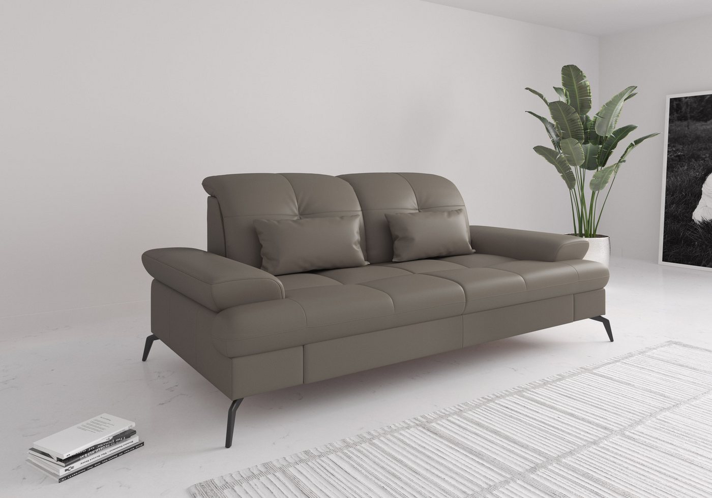 sit&more 2,5-Sitzer Amica, inkl Sitztiefenverstellung und Armteilverstellung von sit&more
