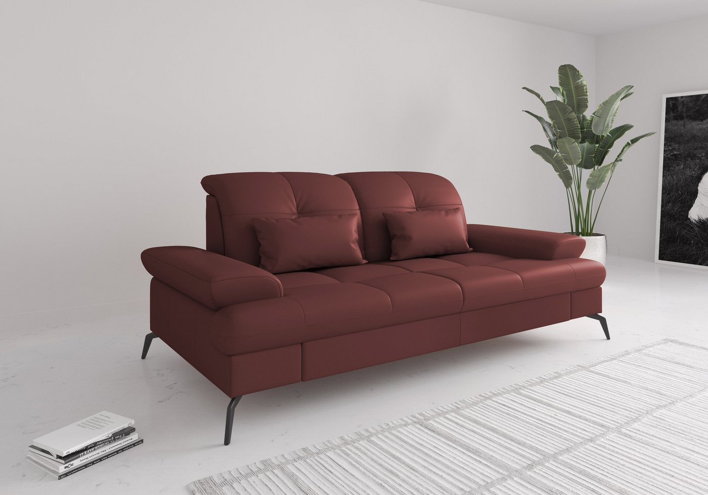 sit&more 2,5-Sitzer Amica, inkl Sitztiefenverstellung und Armteilverstellung von sit&more