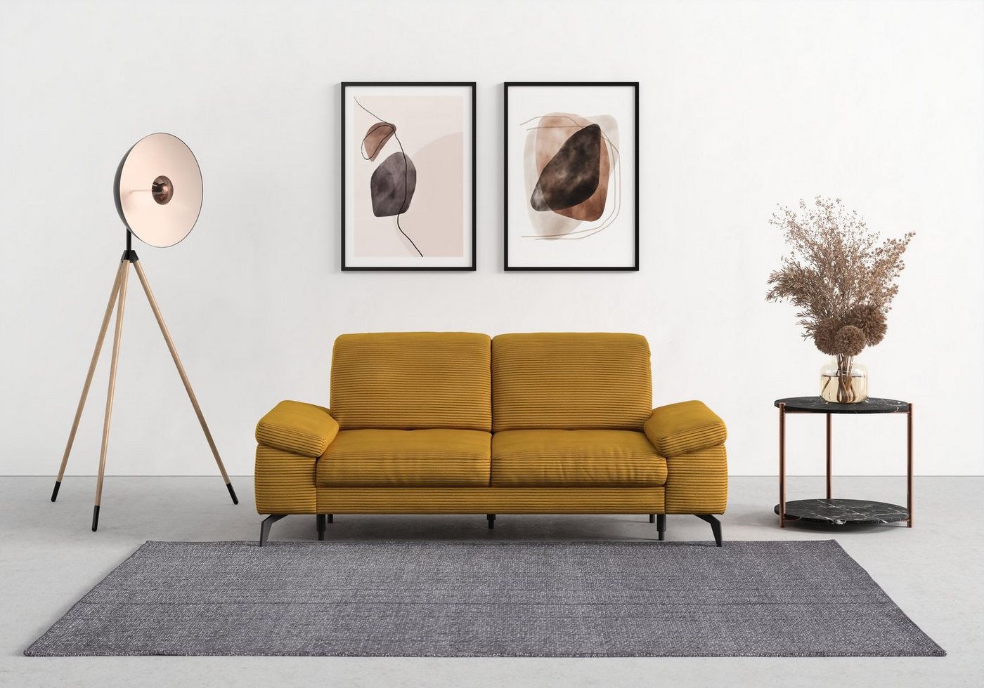 sit&more 2,5-Sitzer Cabana, Breite 211 cm, mit oder ohne Sitztiefen-, und Kopfteilfunktion von sit&more