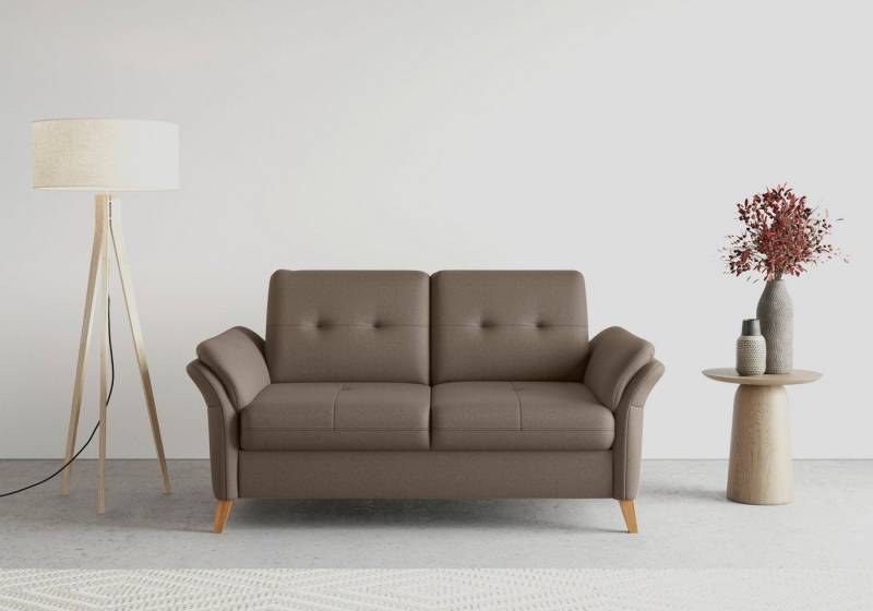 sit&more 2-Sitzer Göteborg, inklusive Sitztiefenverstellung und Federkern von sit&more