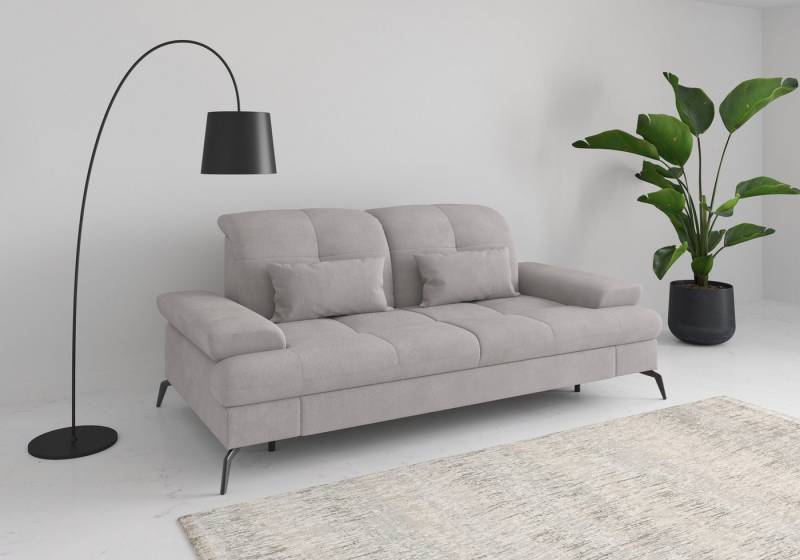 sit&more 3-Sitzer Amica, inkl Sitztiefenverstellung und Armteilverstellung von sit&more