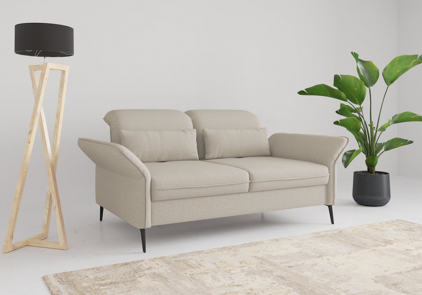 sit&more 3-Sitzer Emely, inkl. Sitztiefenverstellung, wahlweise mit Bettfunktion, Kopf- & Armteilverstellung sit&more 3-Sitzer Emely, inkl. Sitztiefenverstellung, wahlweise mit Bettfunktion, Kopf- & Armteilverstellung von sit&more