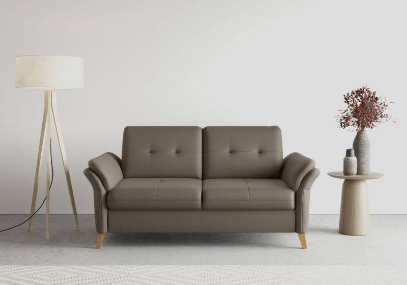 sit&more 3-Sitzer Göteborg, inklusive Sitztiefenverstellung und Federkern von sit&more