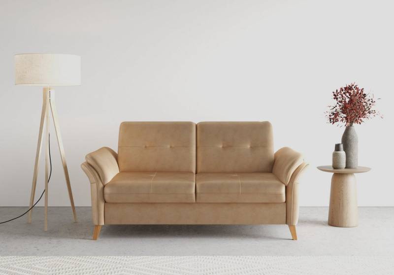 sit&more 3-Sitzer Göteborg, inklusive Sitztiefenverstellung und Federkern von sit&more