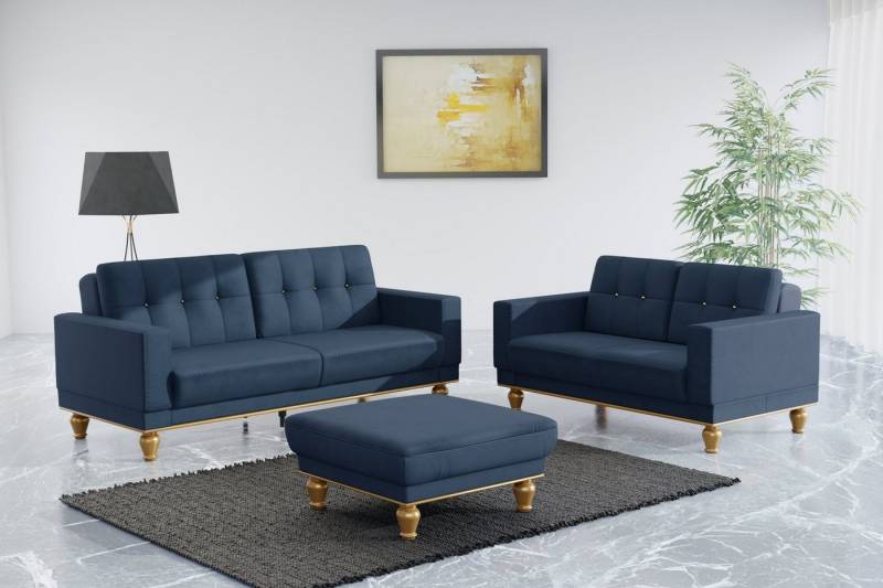 sit&more 3-Sitzer Orient 5, mit Strass-Stein, wahlweise mit Bettfunktion und Bettkasten von sit&more