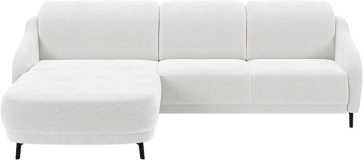 sit&more Ecksofa Blues, wahlweise mit Klapptisch und USB von sit&more