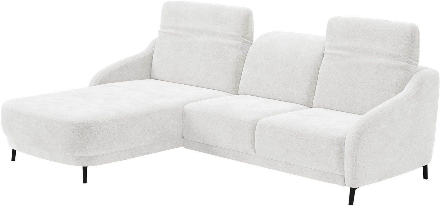 sit&more Ecksofa Blues, wahlweise mit Klapptisch und USB von sit&more