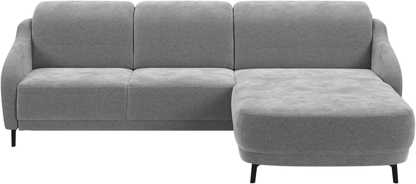 sit&more Ecksofa Blues, wahlweise mit Klapptisch und USB von sit&more