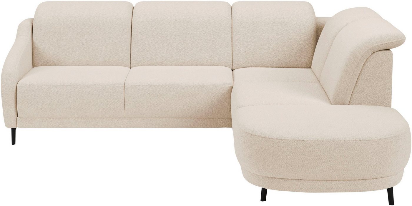 sit&more Ecksofa Blues, wahlweise mit Klapptisch und USB von sit&more