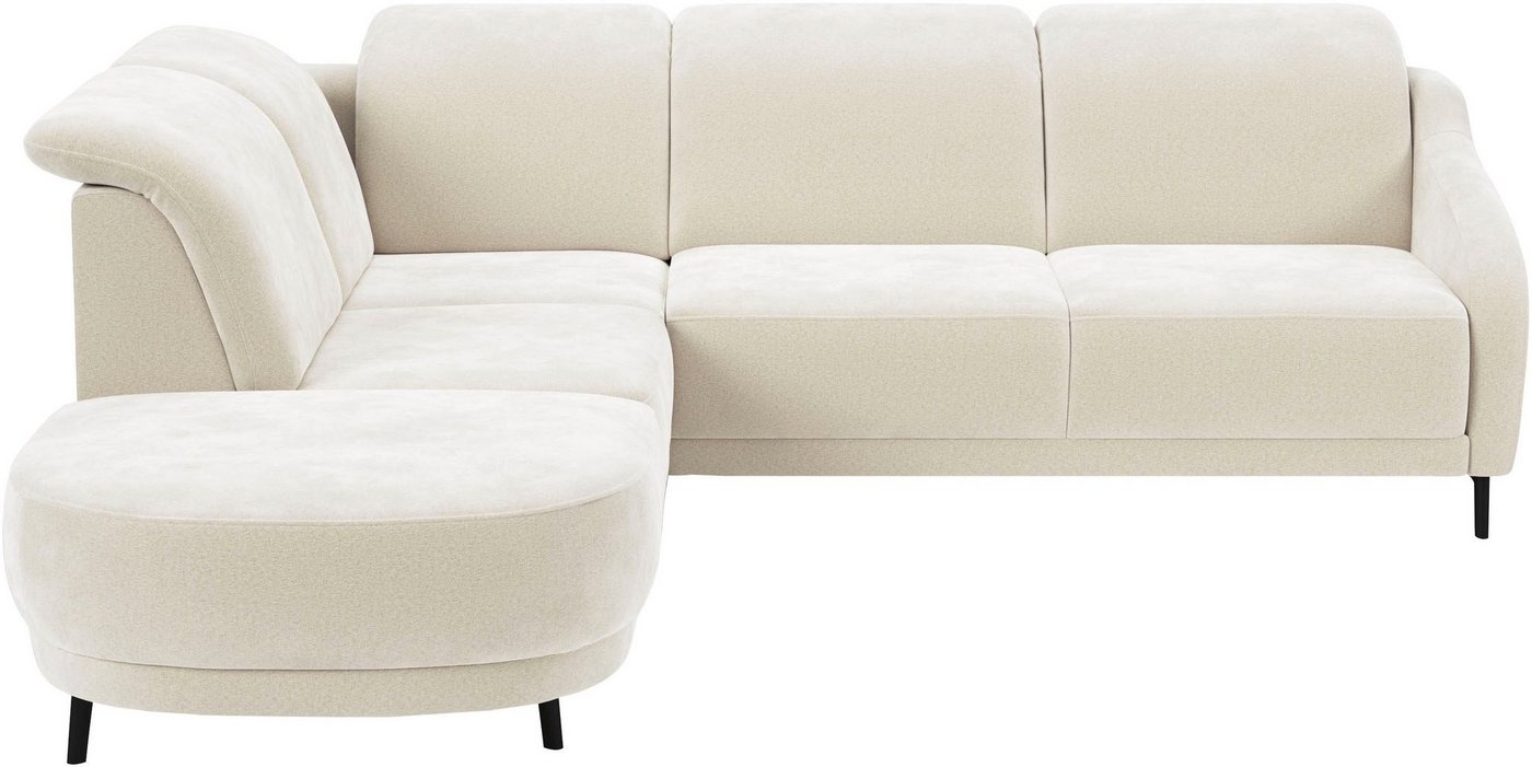 sit&more Ecksofa Blues, wahlweise mit Klapptisch und USB von sit&more