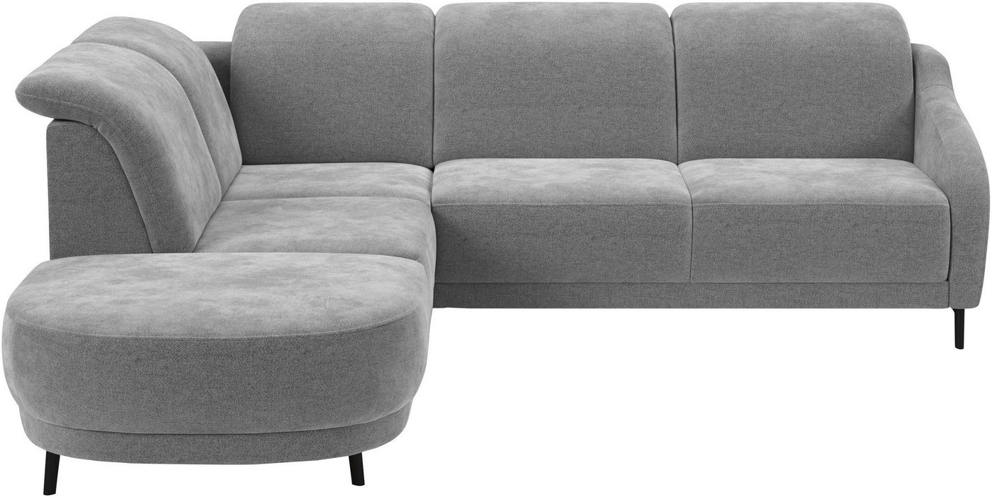 sit&more Ecksofa Blues, wahlweise mit Klapptisch und USB von sit&more