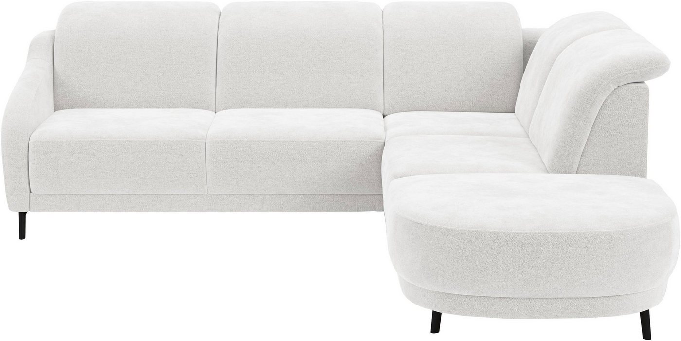 sit&more Ecksofa Blues, wahlweise mit Klapptisch und USB von sit&more