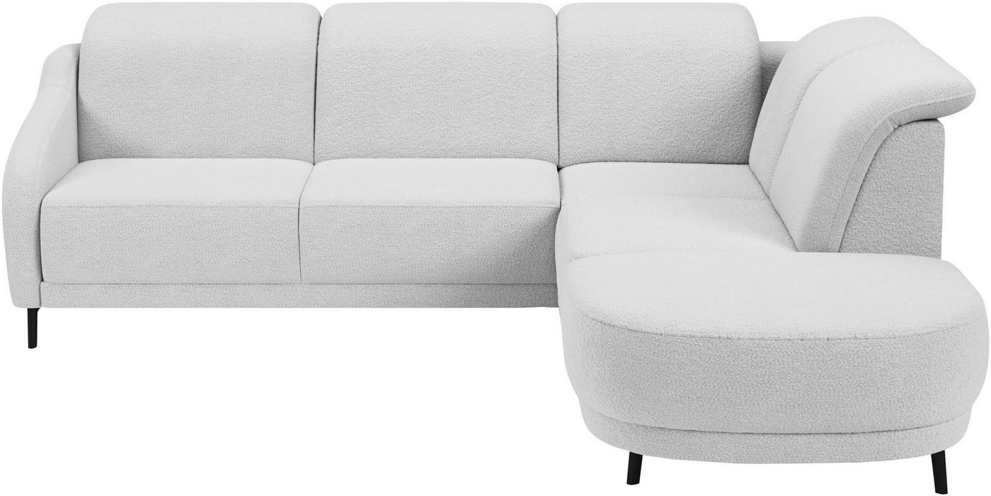 sit&more Ecksofa Blues, wahlweise mit Klapptisch und USB von sit&more