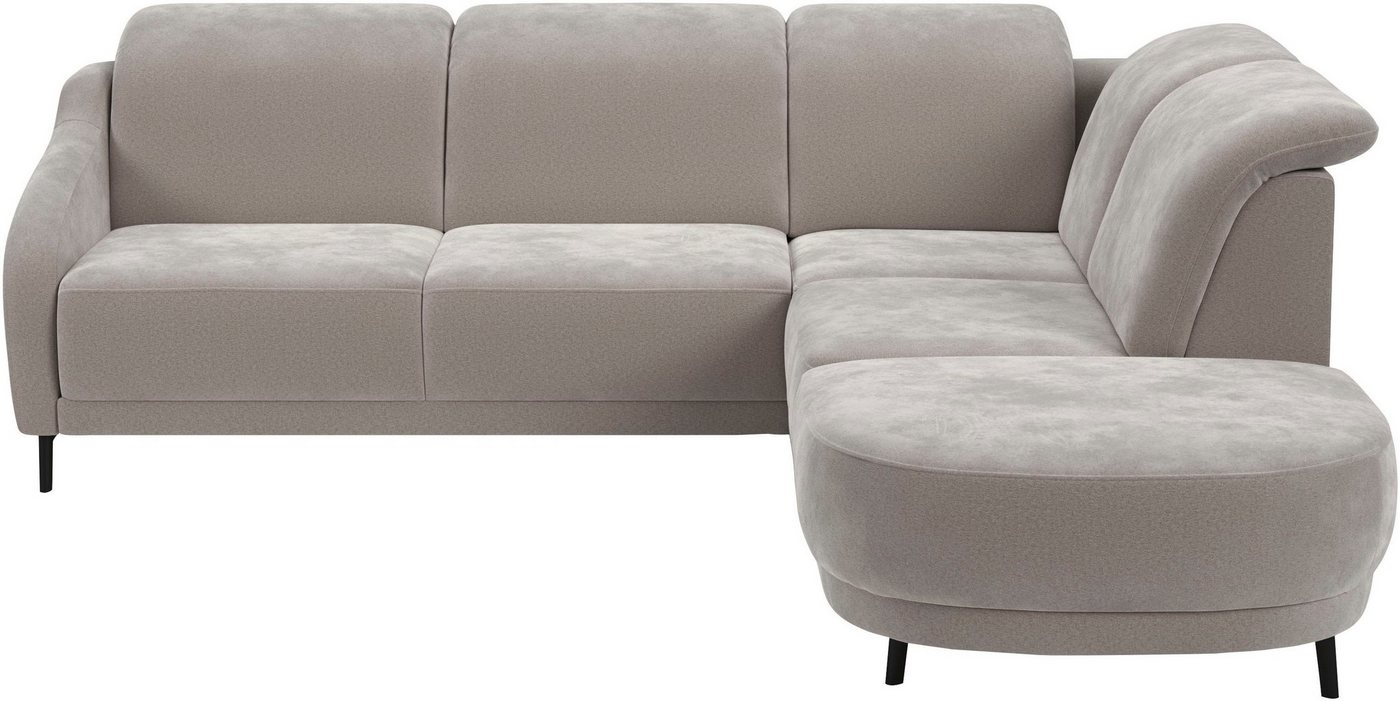 sit&more Ecksofa Blues, wahlweise mit Klapptisch und USB von sit&more