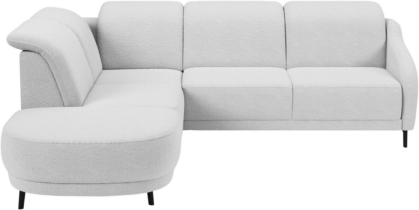 sit&more Ecksofa Blues, wahlweise mit Klapptisch und USB von sit&more