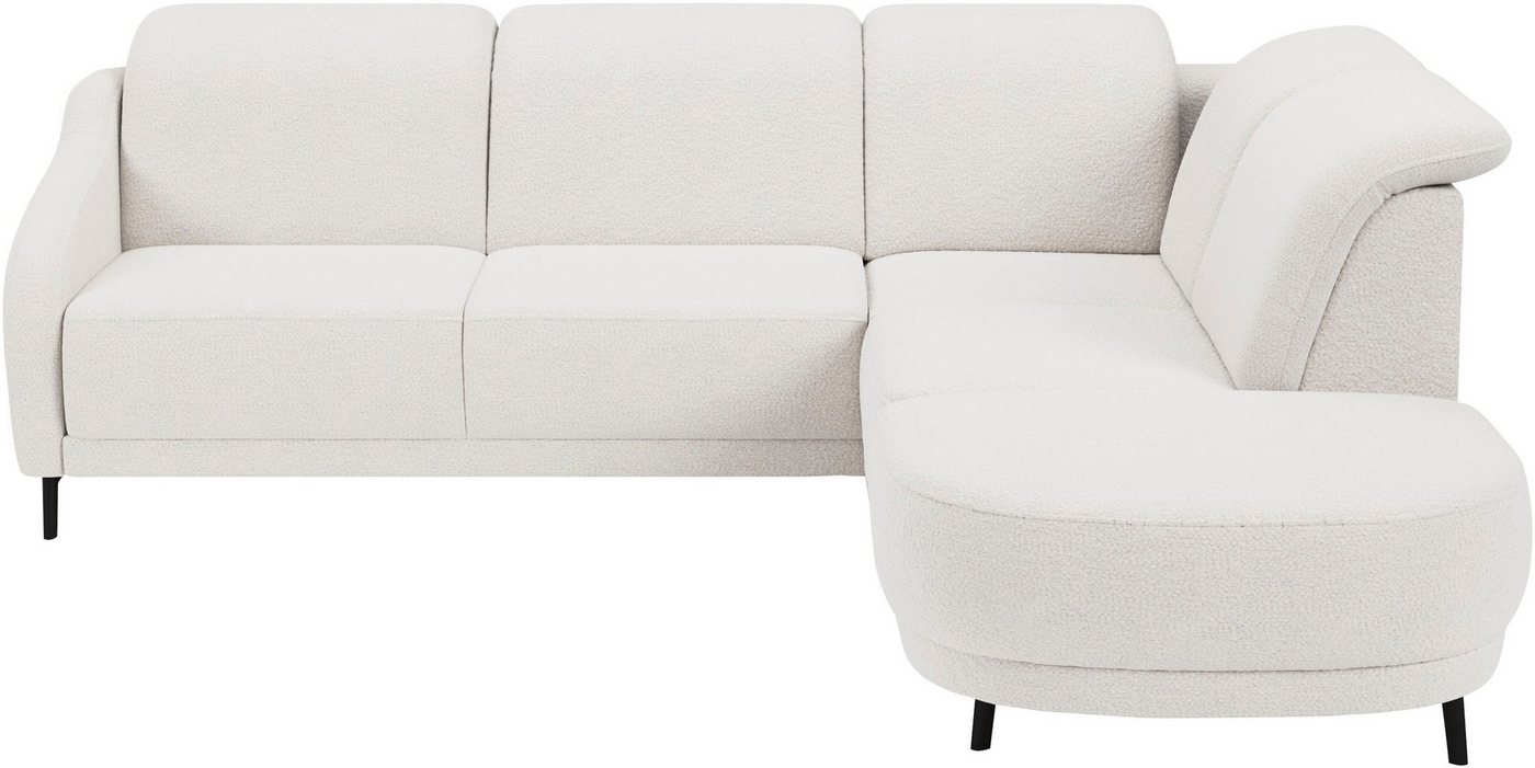 sit&more Ecksofa Blues, wahlweise mit Klapptisch und USB von sit&more