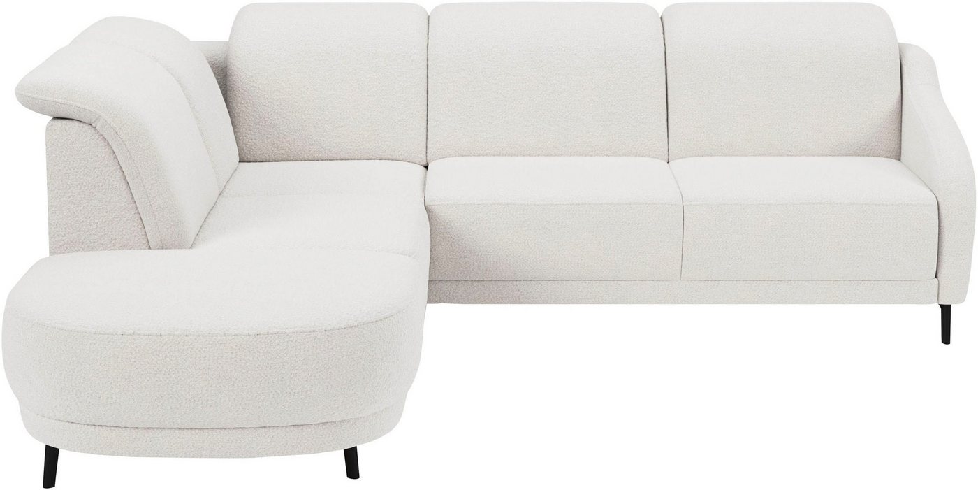 sit&more Ecksofa Blues, wahlweise mit Klapptisch und USB von sit&more