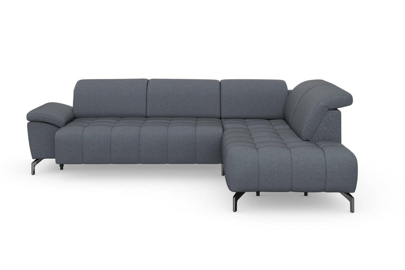 sit&more Ecksofa Cool L-Form, wahlweise mit Kopfteilverstellung und Vorziehsitz motorisch von sit&more