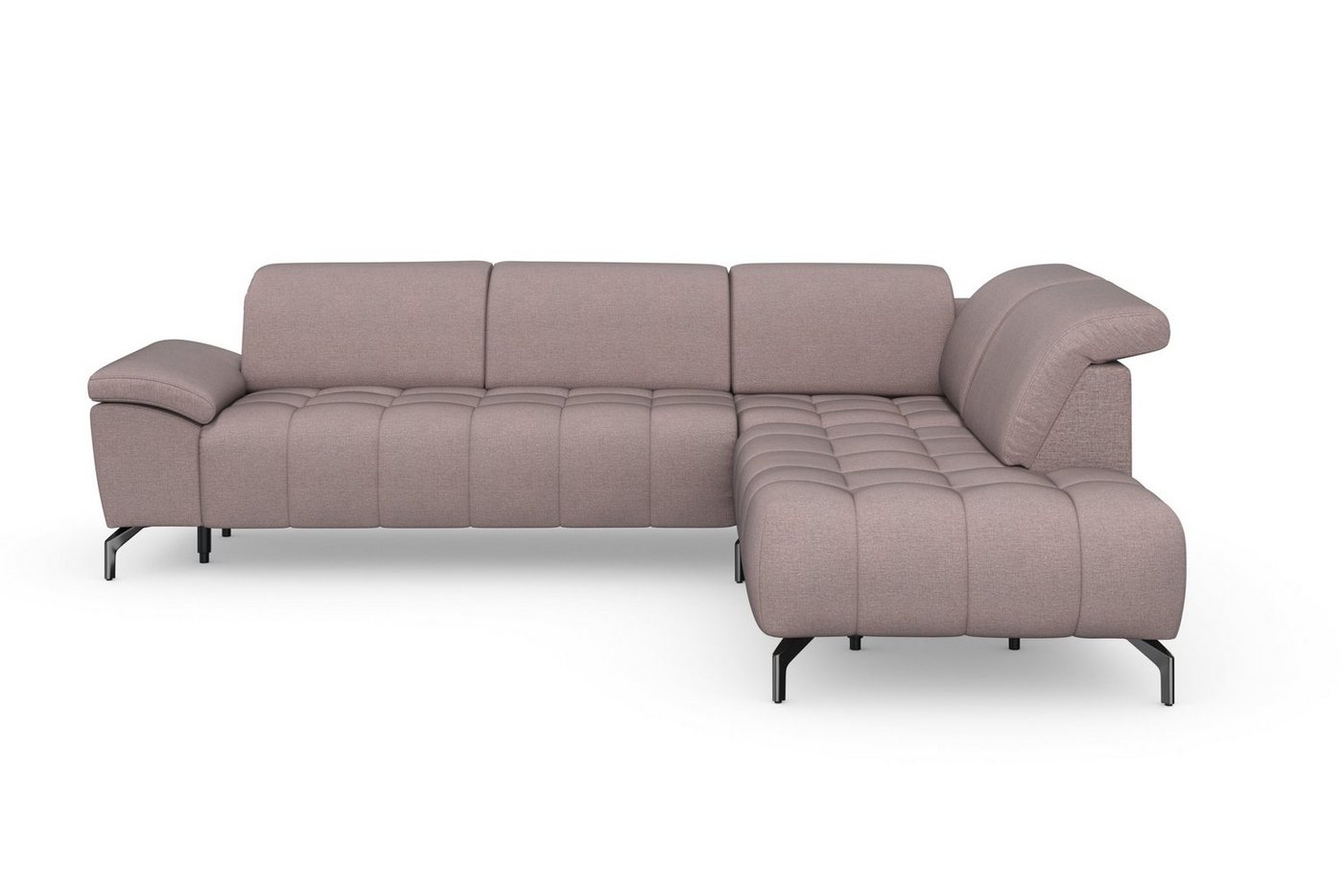 sit&more Ecksofa Cool, wahlweise mit Kopfteilverstellung und Vorziehsitz motorisch von sit&more