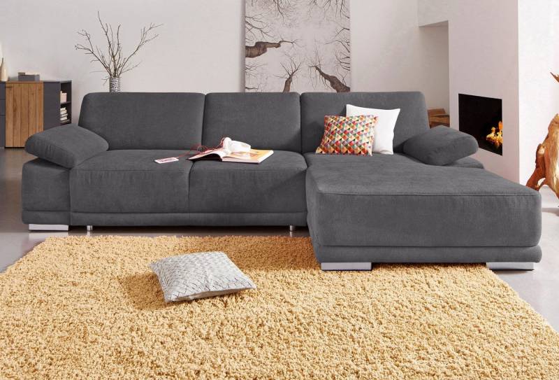 sit&more Ecksofa Coria L-Form, mit XL-Recamiere, wahlweise mit Bettfunktion sit&more Ecksofa Coria L-Form, mit XL-Recamiere, wahlweise mit Bettfunktion von sit&more