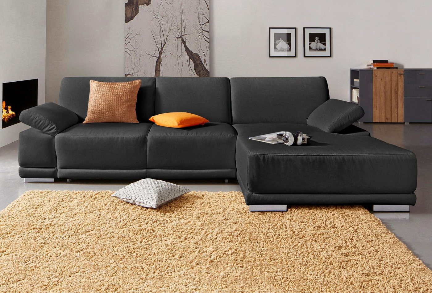 sit&more Ecksofa Coria L-Form, mit XL-Recamiere, wahlweise mit Bettfunktion von sit&more