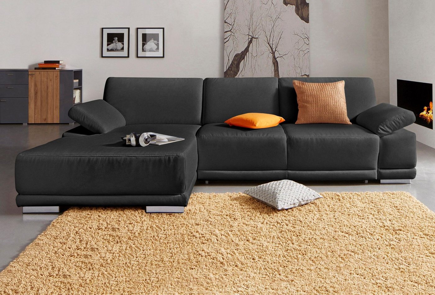 sit&more Ecksofa Coria L-Form, mit XL-Recamiere, wahlweise mit Bettfunktion von sit&more