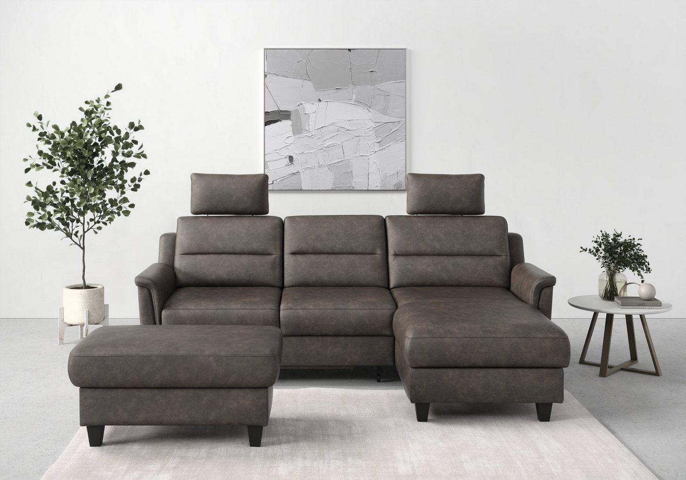 sit&more Ecksofa Farö L-Form, inklusive Federkern, wahlweise mit Bettfunktion und Bettkasten sit&more Ecksofa Farö L-Form, inklusive Federkern, wahlweise mit Bettfunktion und Bettkasten von sit&more