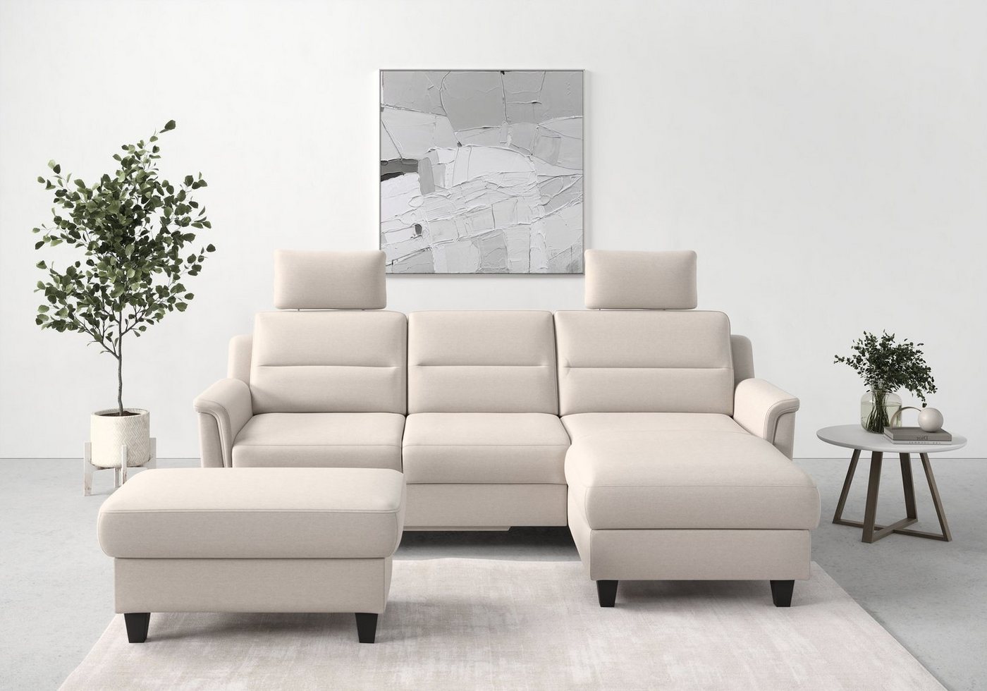 sit&more Ecksofa Farö L-Form, inklusive Federkern, wahlweise mit Bettfunktion und Bettkasten sit&more Ecksofa Farö L-Form, inklusive Federkern, wahlweise mit Bettfunktion und Bettkasten von sit&more