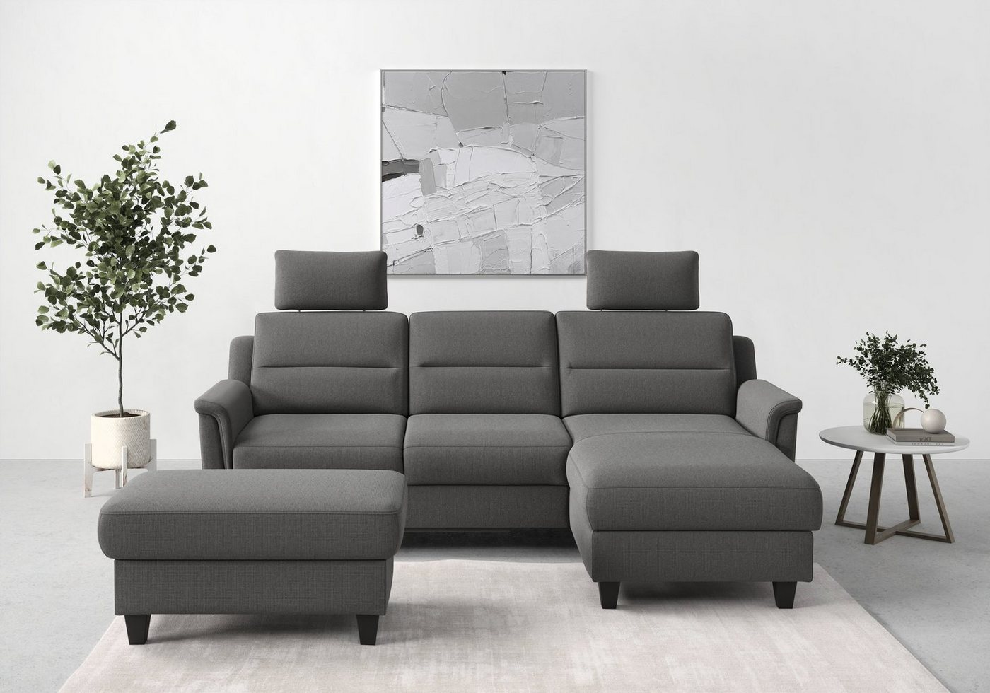 sit&more Ecksofa Farö L-Form, inklusive Federkern, wahlweise mit Bettfunktion und Bettkasten sit&more Ecksofa Farö L-Form, inklusive Federkern, wahlweise mit Bettfunktion und Bettkasten von sit&more