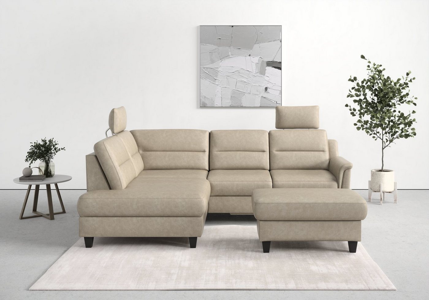 sit&more Ecksofa Farö L-Form, inklusive Federkern, wahlweise mit Bettfunktion und Bettkasten sit&more Ecksofa Farö L-Form, inklusive Federkern, wahlweise mit Bettfunktion und Bettkasten von sit&more