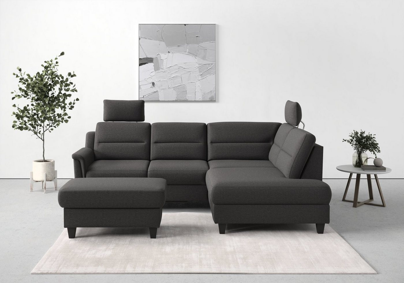 sit&more Ecksofa Farö L-Form, inklusive Federkern, wahlweise mit Bettfunktion und Bettkasten sit&more Ecksofa Farö L-Form, inklusive Federkern, wahlweise mit Bettfunktion und Bettkasten von sit&more