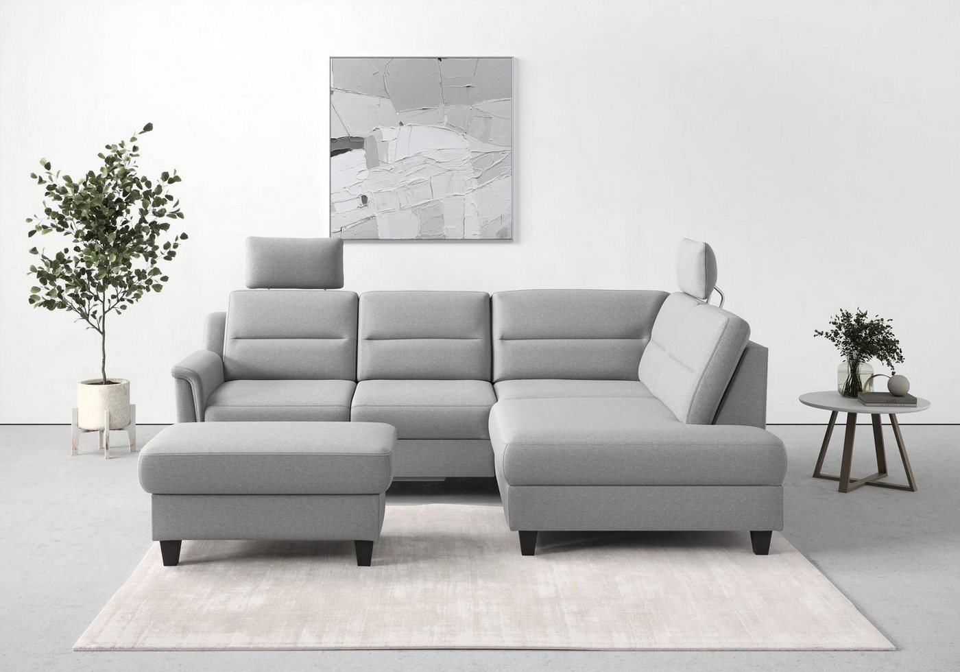 sit&more Ecksofa Farö L-Form, inklusive Federkern, wahlweise mit Bettfunktion und Bettkasten sit&more Ecksofa Farö L-Form, inklusive Federkern, wahlweise mit Bettfunktion und Bettkasten von sit&more