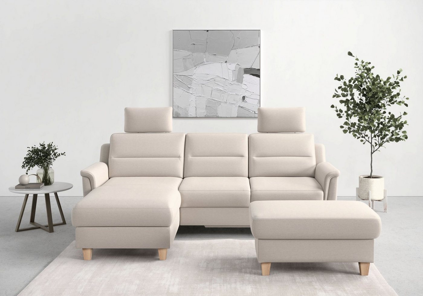 sit&more Ecksofa Farö L-Form, inklusive Federkern, wahlweise mit Bettfunktion und Bettkasten sit&more Ecksofa Farö L-Form, inklusive Federkern, wahlweise mit Bettfunktion und Bettkasten von sit&more