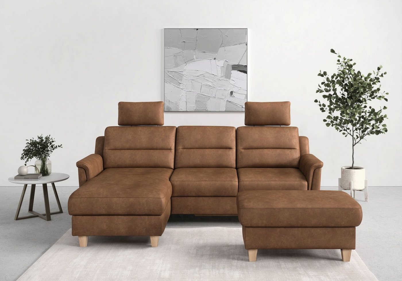 sit&more Ecksofa Farö L-Form, inklusive Federkern, wahlweise mit Bettfunktion und Bettkasten sit&more Ecksofa Farö L-Form, inklusive Federkern, wahlweise mit Bettfunktion und Bettkasten von sit&more