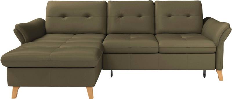 sit&more Ecksofa Göteborg, Sitztiefenverstellung und Federkern, wahlweise mit Bettfunktion von sit&more