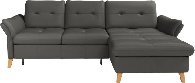 sit&more Ecksofa Göteborg, Sitztiefenverstellung und Federkern, wahlweise mit Bettfunktion von sit&more
