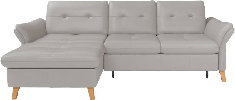 sit&more Ecksofa Göteborg, Sitztiefenverstellung und Federkern, wahlweise mit Bettfunktion von sit&more