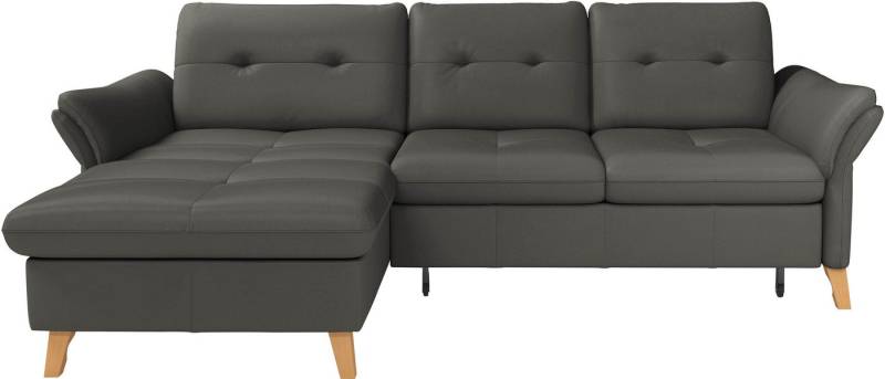 sit&more Ecksofa Göteborg, Sitztiefenverstellung und Federkern, wahlweise mit Bettfunktion von sit&more