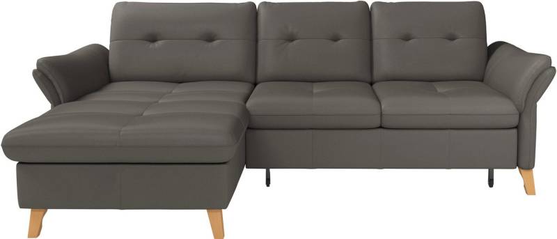 sit&more Ecksofa Göteborg, Sitztiefenverstellung und Federkern, wahlweise mit Bettfunktion von sit&more