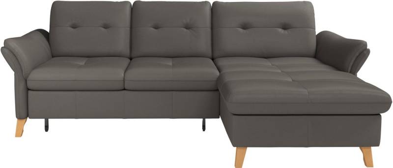 sit&more Ecksofa Göteborg, Sitztiefenverstellung und Federkern, wahlweise mit Bettfunktion von sit&more