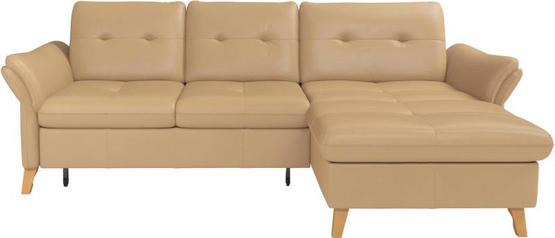 sit&more Ecksofa Göteborg, Sitztiefenverstellung und Federkern, wahlweise mit Bettfunktion von sit&more