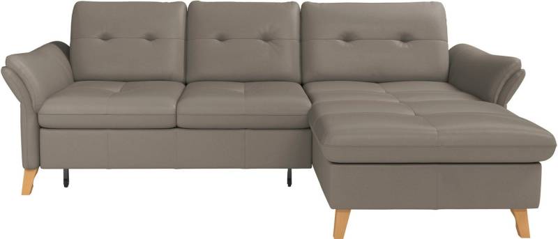 sit&more Ecksofa Göteborg, Sitztiefenverstellung und Federkern, wahlweise mit Bettfunktion von sit&more