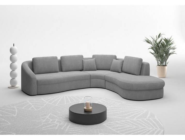 sit&more Ecksofa Jazz L-Form, In weiteren Größen erhältlich, grau, grey von sit&more
