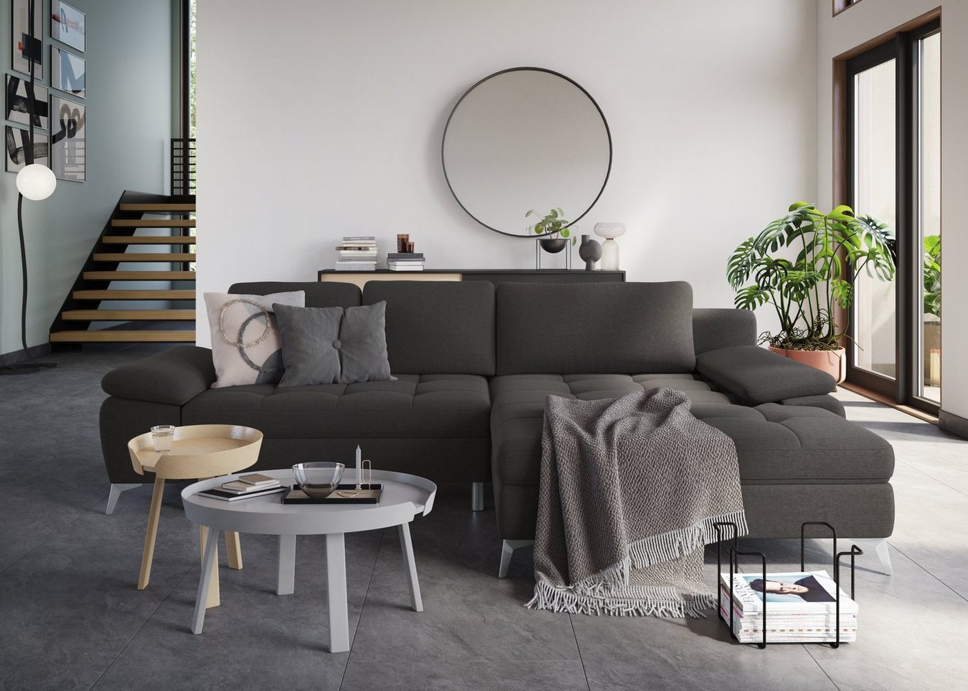 sit&more Ecksofa Latigo L-Form, mit Mega-Recamiere, wahlweise mit Bettfunktion und Bettkasten sit&more Ecksofa Latigo L-Form, mit Mega-Recamiere, wahlweise mit Bettfunktion und Bettkasten von sit&more