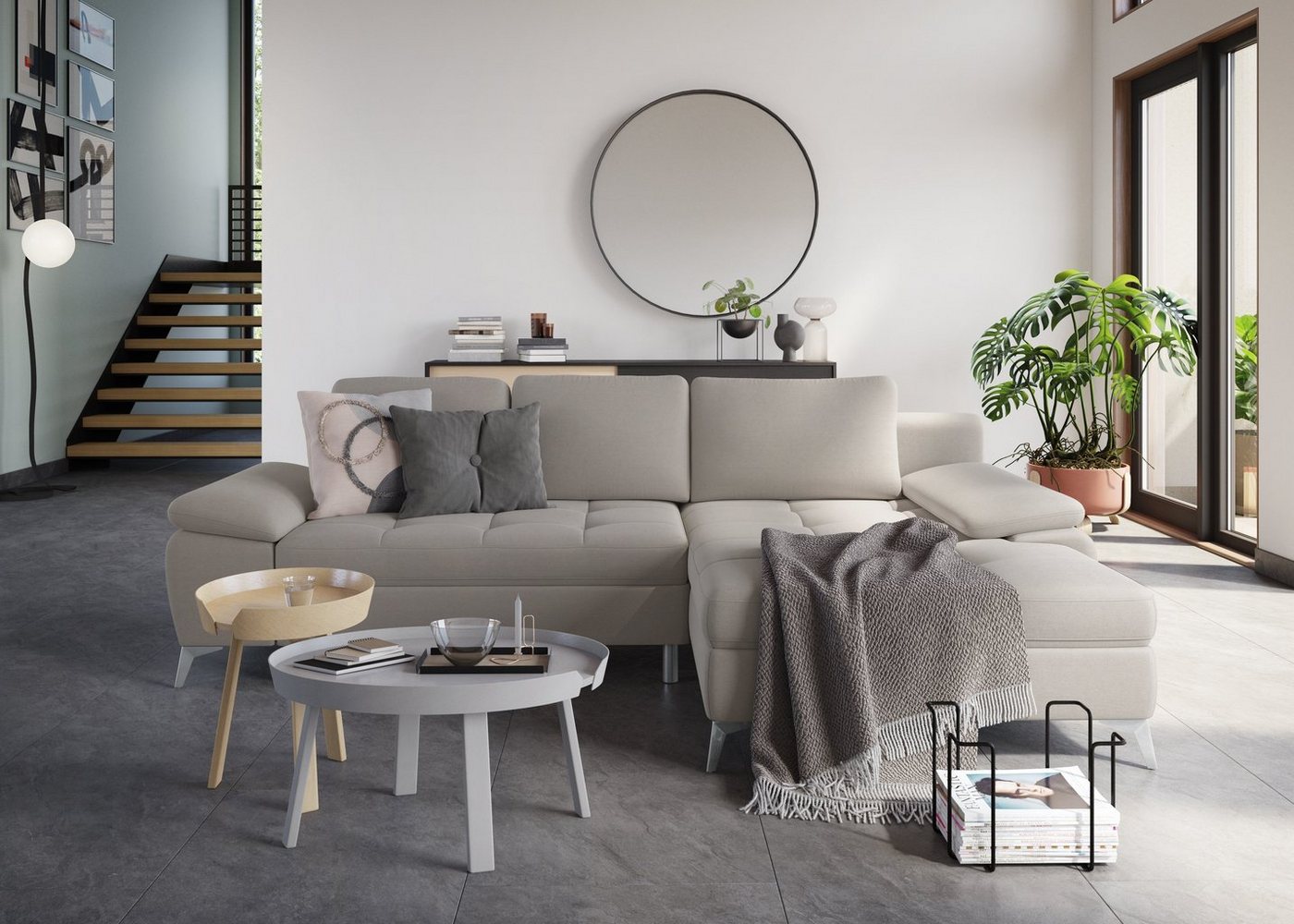 sit&more Ecksofa Latigo L-Form, mit Recamiere, wahlweise mit Bettfunktion und Bettkasten sit&more Ecksofa Latigo L-Form, mit Recamiere, wahlweise mit Bettfunktion und Bettkasten von sit&more
