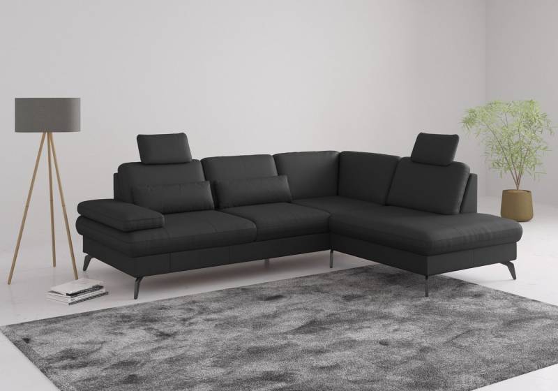 sit&more Ecksofa Morris L-Form, inkl. Sitztiefenverstellung, wahlweise mit Armteilverstellung, Bettfunktion & Bettkasten sit&more Ecksofa Morris L-Form, inkl. Sitztiefenverstellung, wahlweise mit Armteilverstellung, Bettfunktion & Bettkasten von sit&more