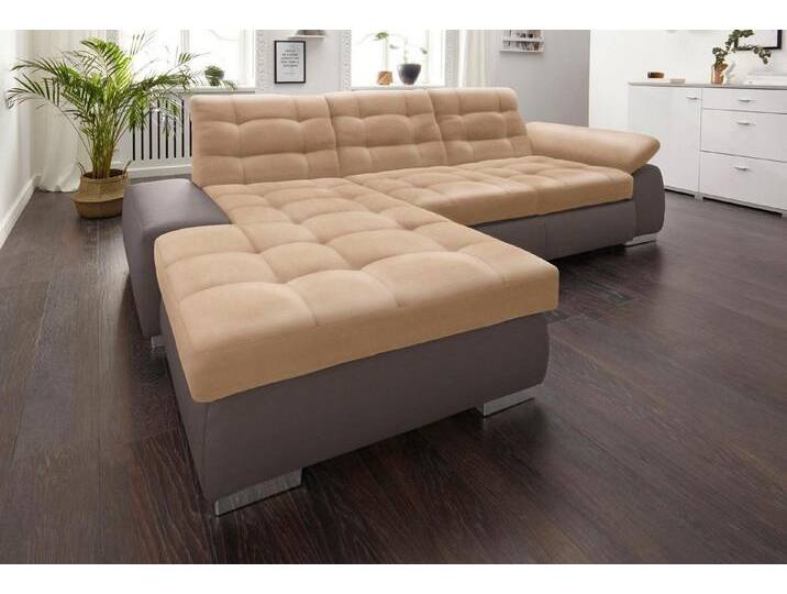 sit&more Ecksofa Ontario L-Form, XXL, braun, XXL-mit Bettfunktion sit&more Ecksofa Ontario L-Form, XXL, braun, XXL-mit Bettfunktion von sit&more