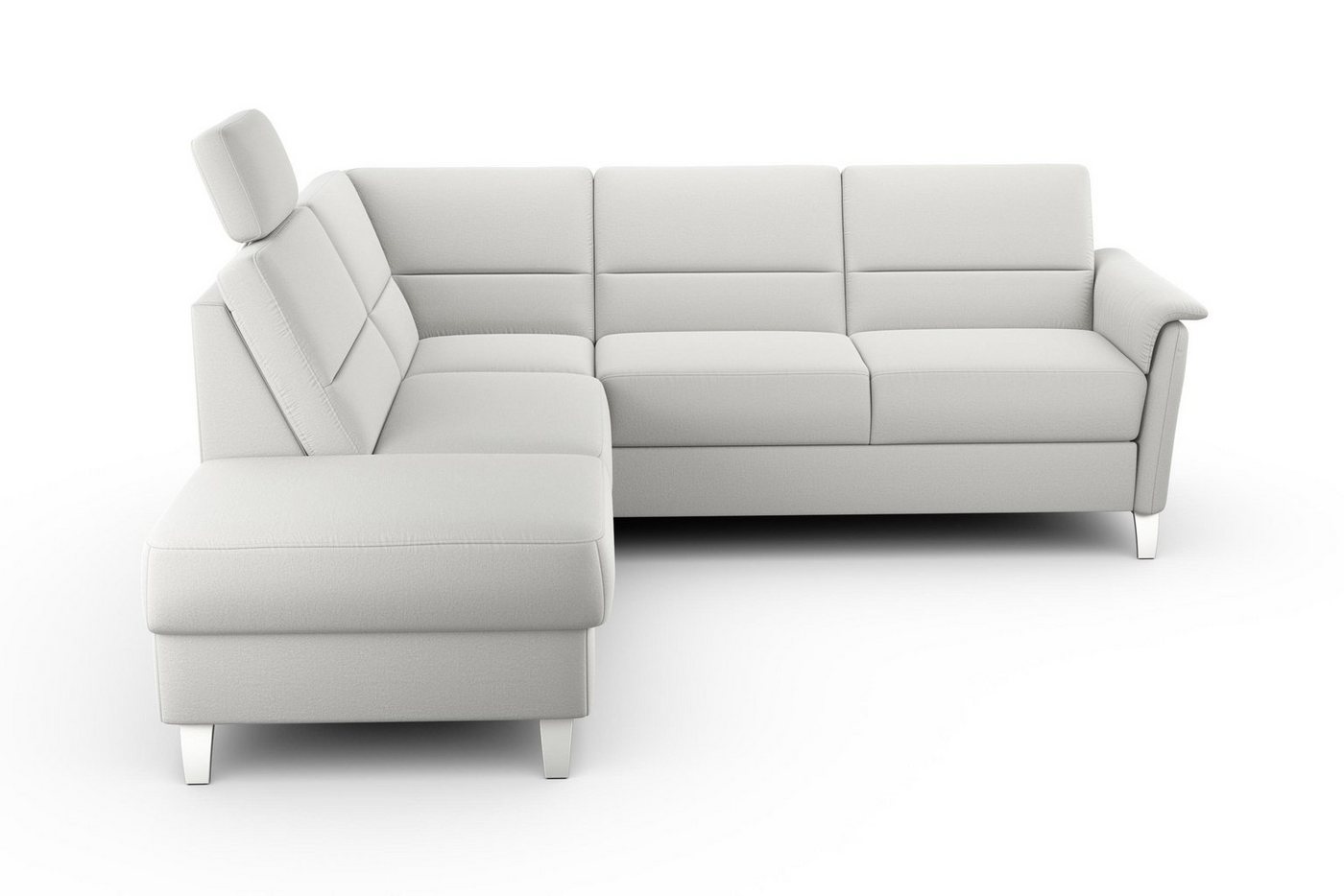 sit&more Ecksofa Palmera L-Form, wahlweise mit Bettfunktion und Stauraum von sit&more