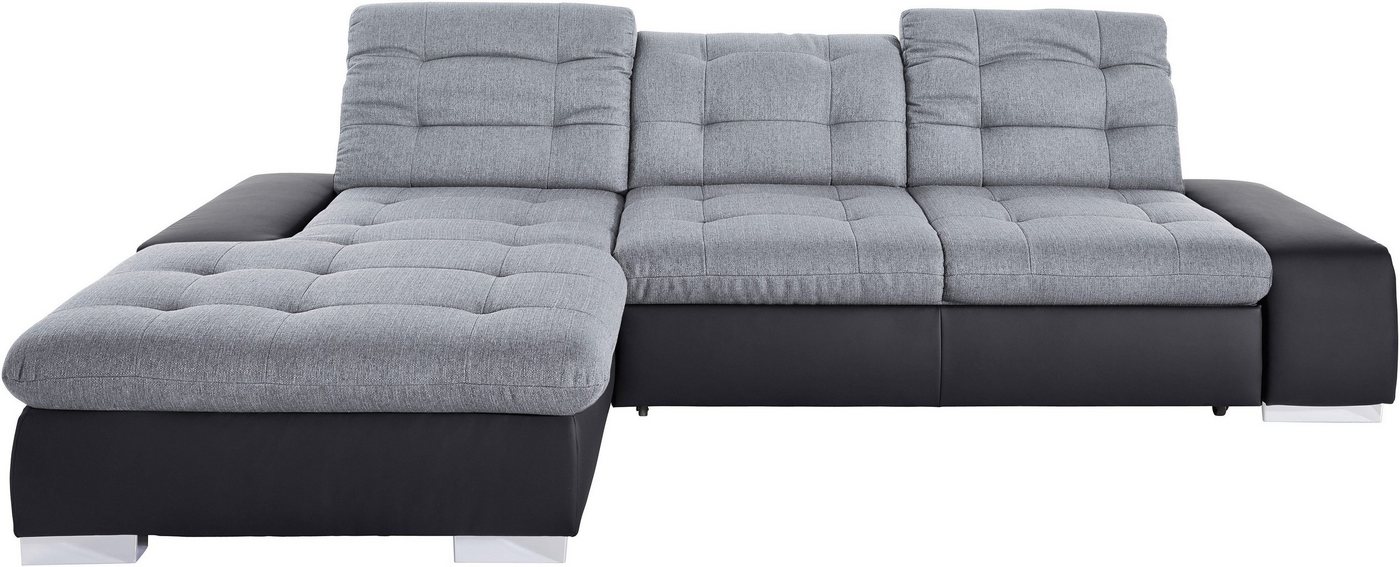 sit&more Ecksofa Palomino L-Form, wahlweise XL oder XXL und mit Bettfunktion von sit&more